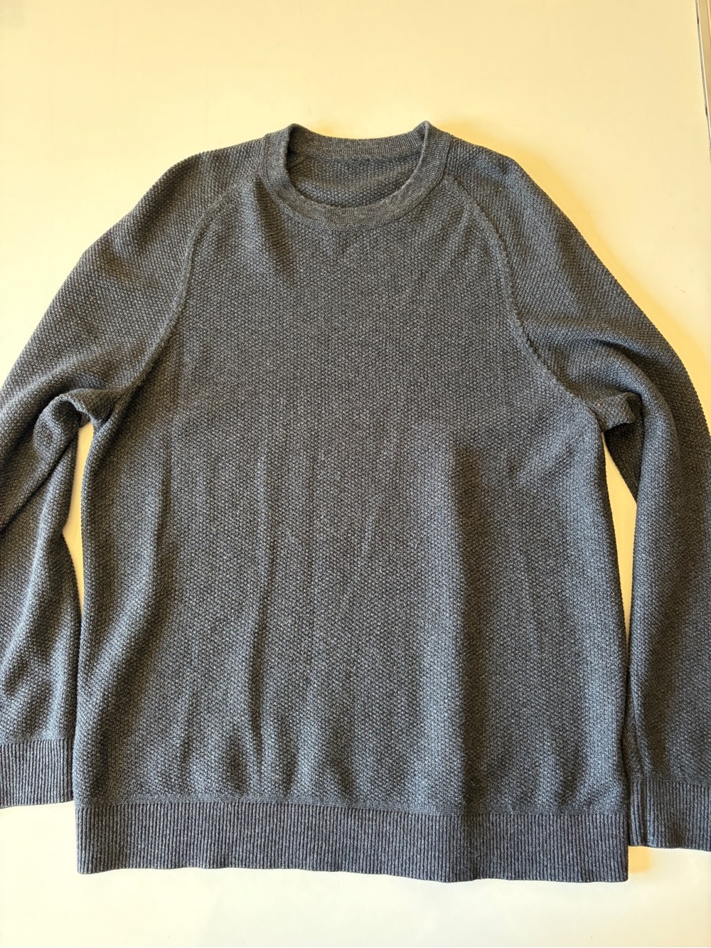 Lululemon Crewneck Sweater Navy gray long sleeve XL sweater long sleeve men’s